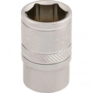 Draper 3/8" Drive Satin Finish Hexagon Socket Imperial 3/8" 1/2"