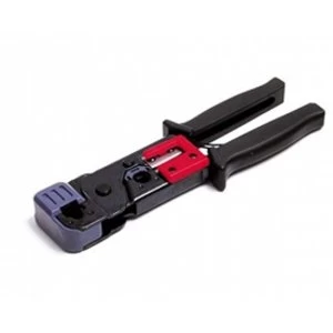 RJ45 RJ11 Crimp Tool with Cable Stripper