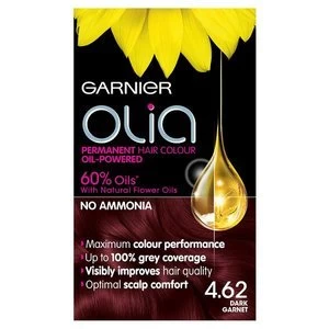 Garnier Olia Permanent Hair Dye 4.62 Dark Garnet Red