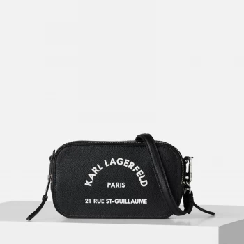 KARL LAGERFELD Womens Rue St Guillaume Camera Bag - Black