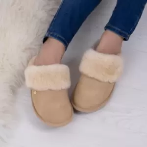 Just Sheepskin Duchess Sheepskin Ladies Slippers Caramel