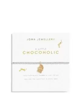 Joma Jewellery A Little... Chocoholic Silver and Gold Bracelet - 15.5Cm Stretch, Multi