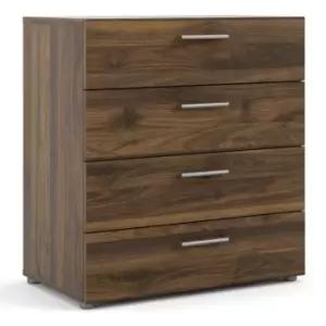 Pepe Chest Of 4 Drawers In Walnut