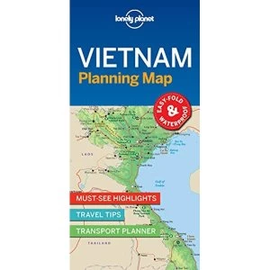 Lonely Planet Vietnam Planning Map Sheet map, folded 2018