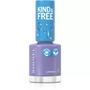 Rimmel Kind & Free Nail Polish Shade 153 Lavender Light 8 ml