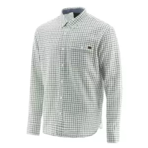 Tattersall Button Down Shirts Chive XL