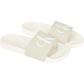 Calvin Klein Jeans Logo Sliders - Unbleached