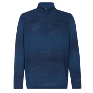 Oakley Contender Half Zip SWEATSHIRT POSEIDON DK HTHR L