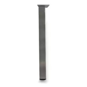 GTV Adjustable Square Alu Breakfast Bar Worktop Support Table Leg 710mm - Colour