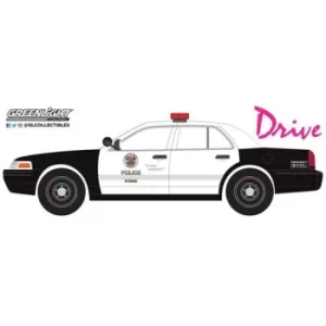 Drive (2011) Diecast Model 1/24 2001 Ford Crown Victoria Police Interceptor LAPD