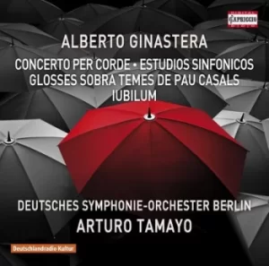 Alberto Ginastera Concerto Per Corde/Estudios Sinfonicos by Alberto Ginastera CD Album