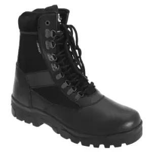 Grafters Mens Sniper 8 Combat Boots (10 UK) (Black)