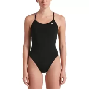 Nike Lace Up Swimsuit Womens - Black