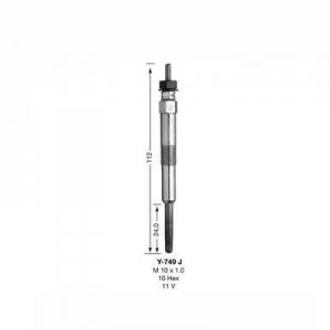 NGK Glow Plug Y-749J Y749J (5013)