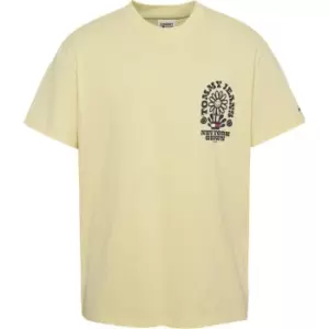 Tommy Jeans Tjm Homegrown Plant Tee - Yellow