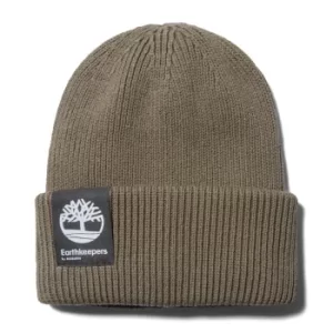 Timberland Earthkeepers By Raeburn Ribbed Beanie For Men In Dark Green Dark Green, Size ONE