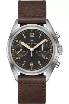 Gents Hamilton Pilot Pioneer Mechanical Chronograph Watch H76409530