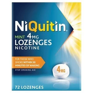 Niquitin Mint 4mg Lozenges Nicotine 72 Lozenges