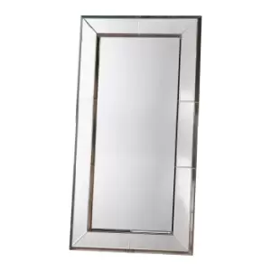 Valenca Leaner Mirror 80 x 140cm Silver