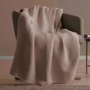 Belledorm Luxury Waffle Throw (One Size) (Natural) - Natural