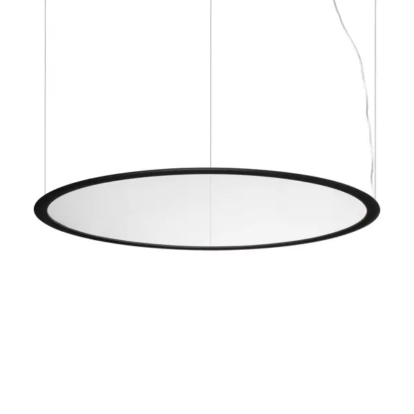 Orbit Integrated LED Pendant Ceiling Light Black 8350Lm 3000K