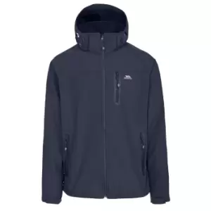 Trespass Mens Accelerator II Waterproof Softshell Jacket (XS) (Navy)