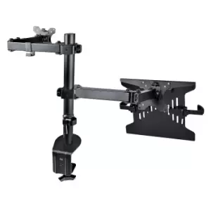 StarTech.com Monitor Arm with VESA Laptop Tray, For a Laptop...