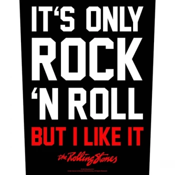 Rolling Stones - The - It's Only Rock N' Roll Back Patch