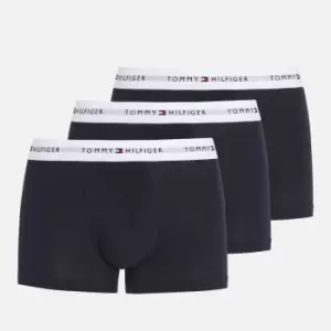 Tommy Hilfiger 3 Pack Cotton-Blend Trunks - XL