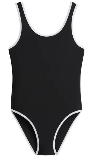 adidas Solid Small Logo Swimsuit One Piece Swimsuits 7-8 Years