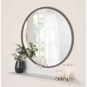 Yearn Mirrors Yearn Classic Round Grey Mirror 102Cm