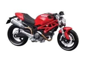 MAISTO DUCATI MONSTER 696 MOTORCYCLE 1:12 Scale Model KIT MotorBike Super Build