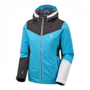 Dare2B Ice Gleam Waterproof Ski Jacket - AzureBl/Blk