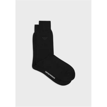 Emporio Armani Short Socks Dark Grey