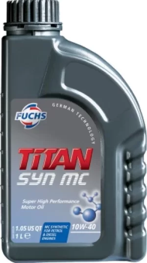 FUCHS TITAN SYN MC 10W-40 ENGINE OIL LUBRICANT 1 LITRE ACEA A3/B4