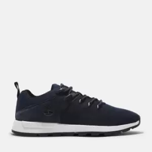 Timberland Sprint Trekker Knit Trainer For Men In Navy, Size 12.5