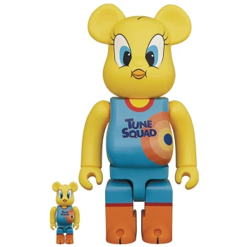 Medicom Space Jam: A New Legacy Tweety Bird 100% & 400% Be@rbrick 2-pack