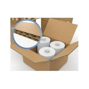 Original Packing Carton Double Wall Strong Flat Packed 510mm x 510mm x 430mm Pack of 15