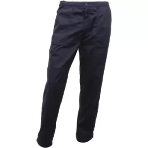 Regatta Mens New Lined Action Trousers (Reg) / Pants (34W x Regular) (Navy Blue) - Navy Blue