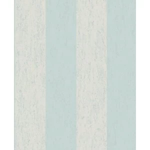 Superfresco Easy Mercury Stripe Duck Egg Decorative Wallpaper - 10m