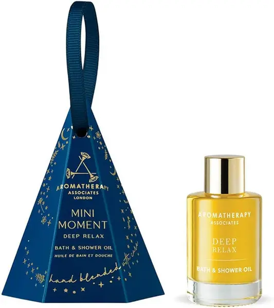 Aromatherapy Associates London Mini Moment of Deep Relax Shower Oil For Her 9ml