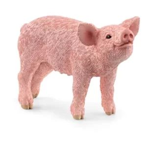 SCHLEICH Farm World Piglet Toy Figure, 3 to 8 Years, Pink (13934)