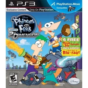 Phineas and Ferb Across the 2nd Dimension Move Compatible Game