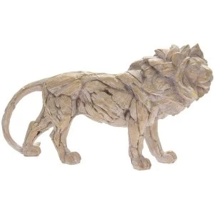 Driftwood Lion By Leonardo