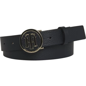 Tommy Jeans Th Round Buckle Belt 3.0 - Sky Captain