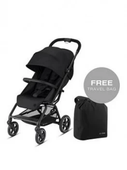 Cybex Eezy S+ 2 Compact Pushchair - Deep Black