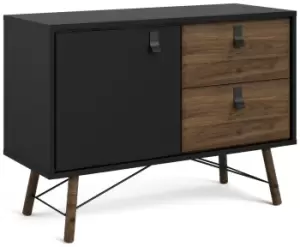 Ry 1 Door 2 Drawer Sideboard - Black