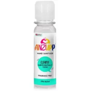 70% Alcohol Clear Hand Sanitiser - 100ml - 703088 - Anzupp