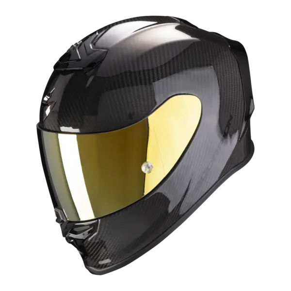 Scorpion Exo-R1 Evo Carbon Air Solid Black Full Face Helmet XS