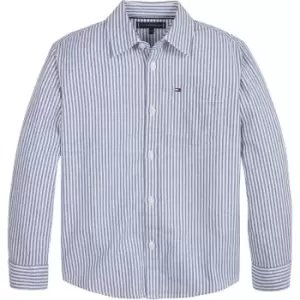 Tommy Hilfiger Hemp Relaxed Shirt L/S - Blue